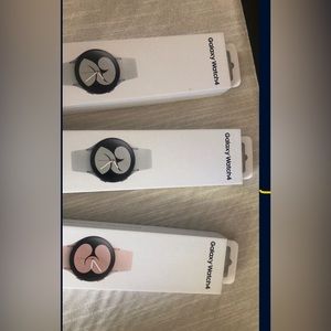 I have “Three” smart watches for Android phones, Brand new in the Box .